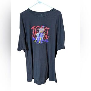 SVintage Marvel Loki Graphic T Shirt Black Loki Comic Villain Tee XXL